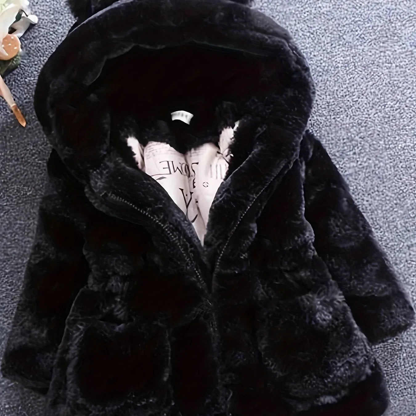 TEMU-Girls' winter clothing: sweater imitation - alotasawkli