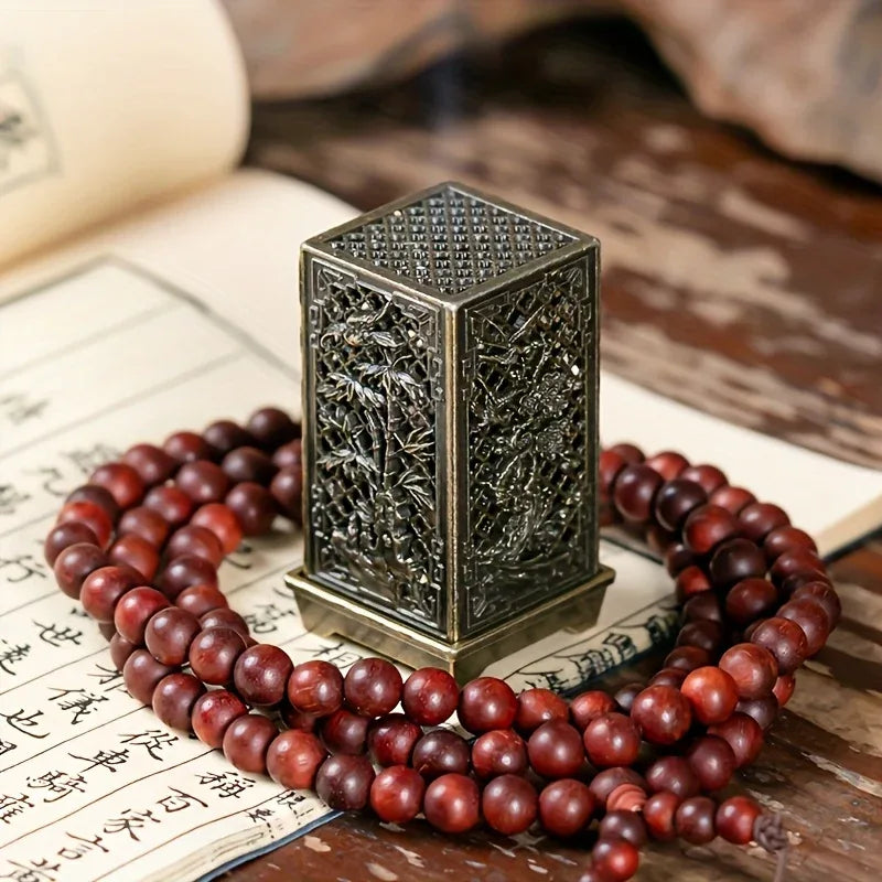 TEMU-2pcs Set Hollow Perfume Burners | Perfect for Ramadan - alotasawkli