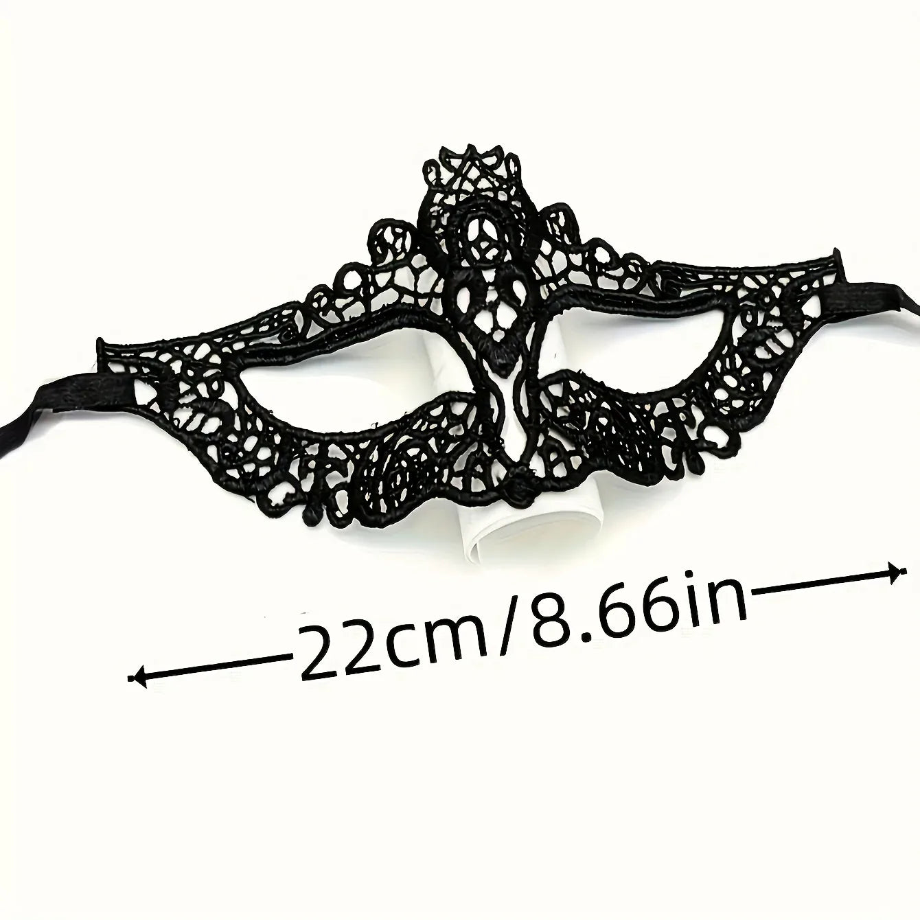 1pc Adult Women's Couple Party Sexy Mysterious Black Lace - alotasawkli