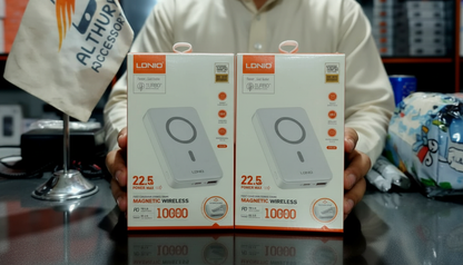 🔋 LDNIO Magnetic Wireless Power Bank - 10000mAh شاحن