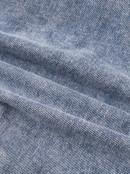 TEMU-Vintage Cute Faux Denim Two-Piece Set for Baby Boys - alotasawkli