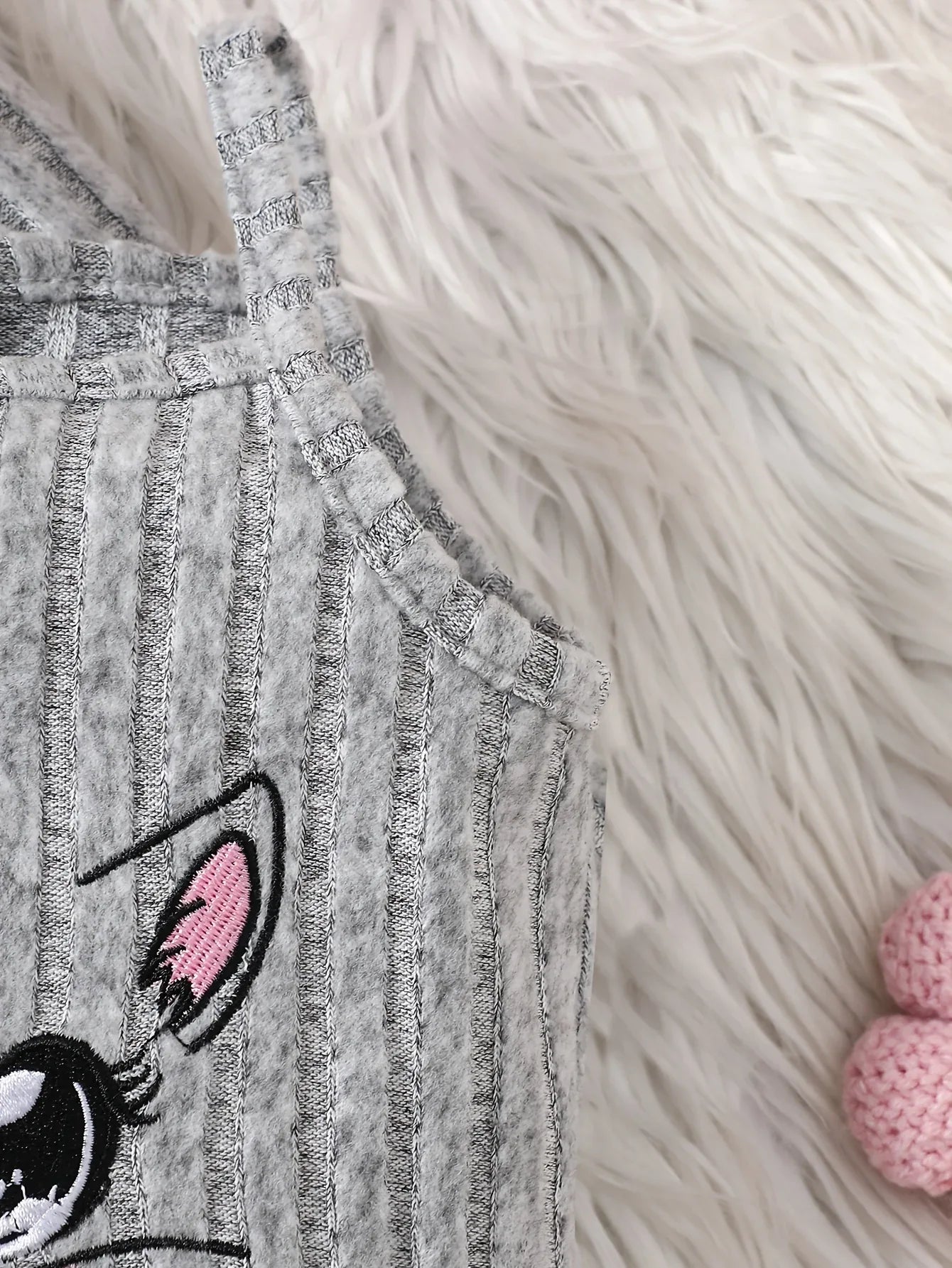 TEMU-A Cute And Trendy Two-Piece Set for Baby Girls And Toddlers - alotasawkli
