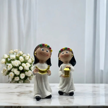 TEMU-Elegant Ramadan Decor with Floral Headpieces, Eid al-Fitr Decoration - alotasawkli