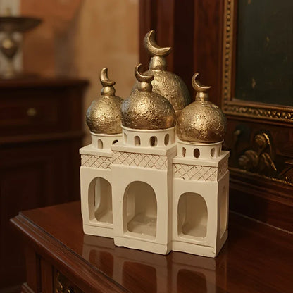 TEMU-Middle Eastern Arabic Style Castle Ornament Jewelry Box - alotasawkli