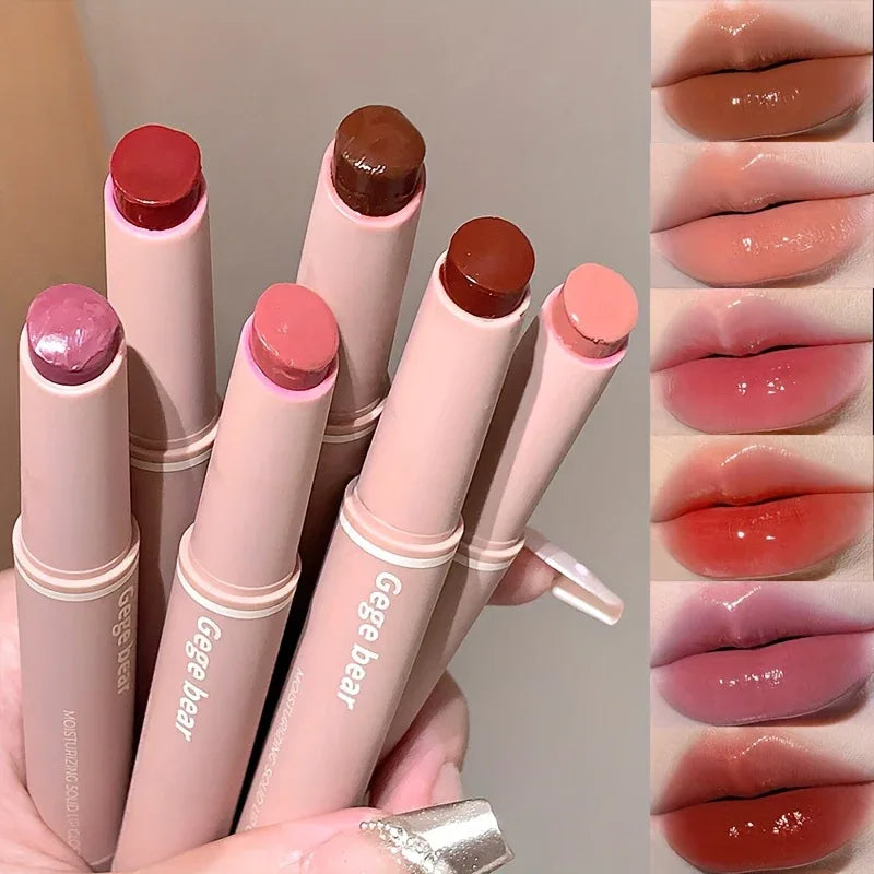 Twist-Up Solid Lip Gloss, Moisturizing, Glossy Finish - alotasawkli