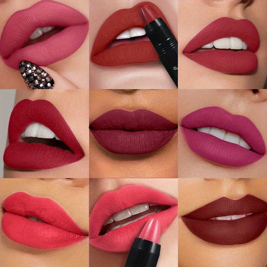 TEMU-BSIMONE 1pc Waterproof & Sweatproof Matte Lipstick - alotasawkli