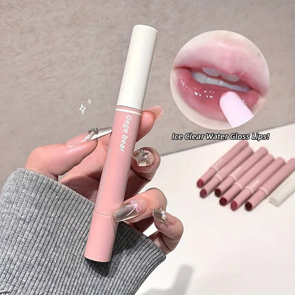 Twist-Up Solid Lip Gloss, Moisturizing, Glossy Finish - alotasawkli