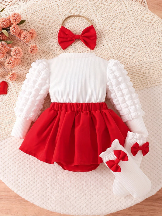 TEMU-Girls' Sweet Princess Style 3pcs - alotasawkli
