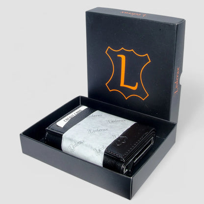 حامل بطاقة ومحفظة Lederax LD03 - ميكانيكية أوتوماتيكية - alotasawkli