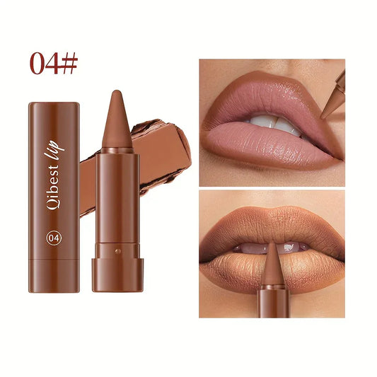 2-in-1 Matte Lip Liner and Lipstick - alotasawkli