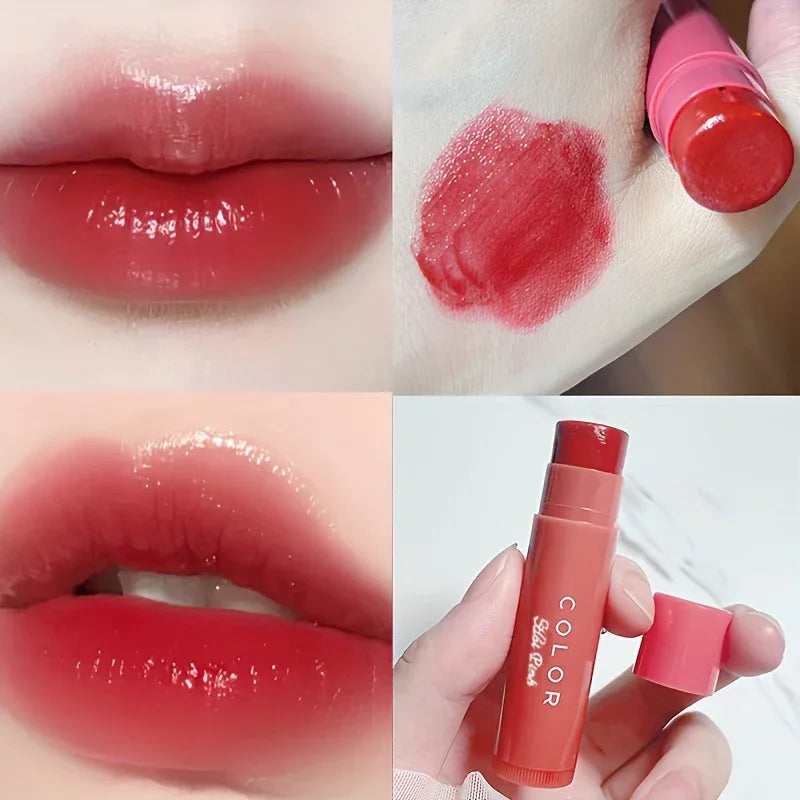 [Moisturizing Lipstick] Long-lasting Moisturizing Three-color Moisturizing Lipstick - alotasawkli