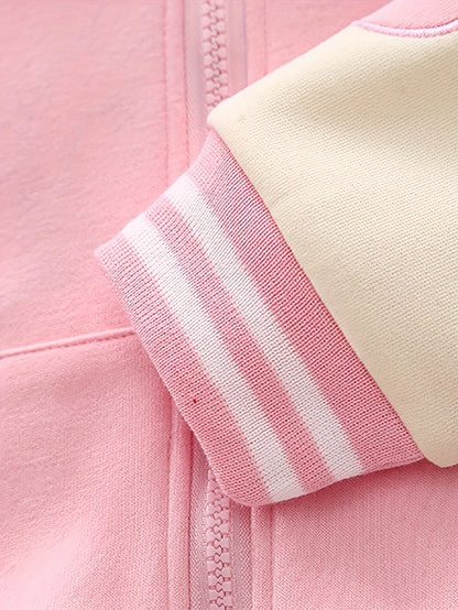 TEMU-2pcs Set: Embroidered Bunny Hoodie and Cuffed Pants - alotasawkli