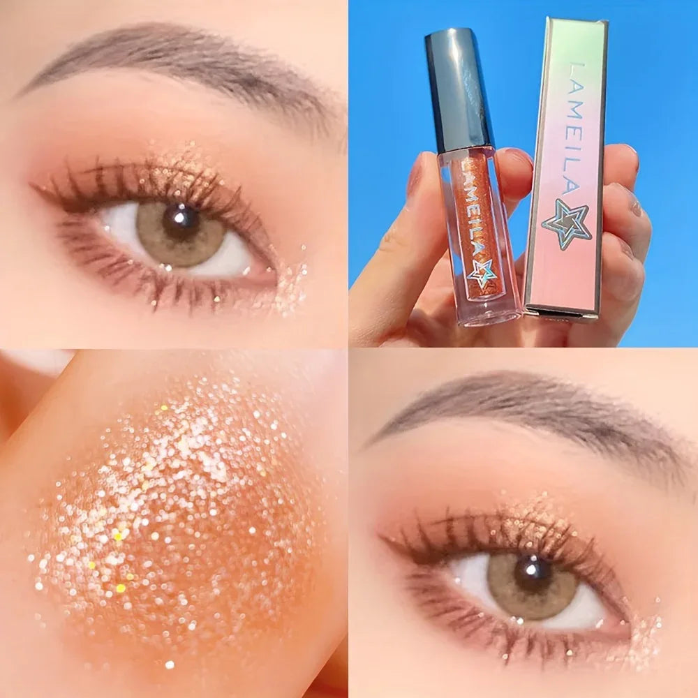 [Sparkling Liquid Eyeshadow] Sparkling Highlighter Liquid Eyeshadow - alotasawkli
