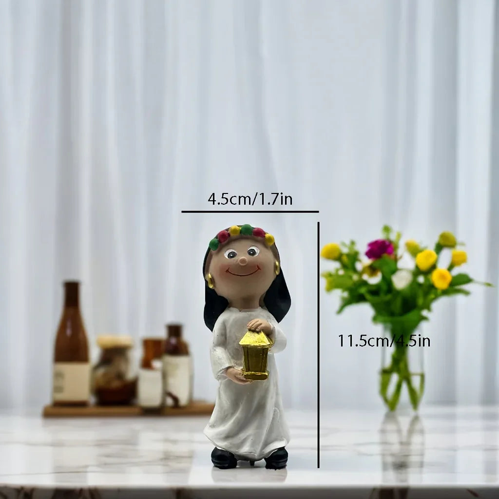 TEMU-Elegant Ramadan Decor with Floral Headpieces, Eid al-Fitr Decoration - alotasawkli