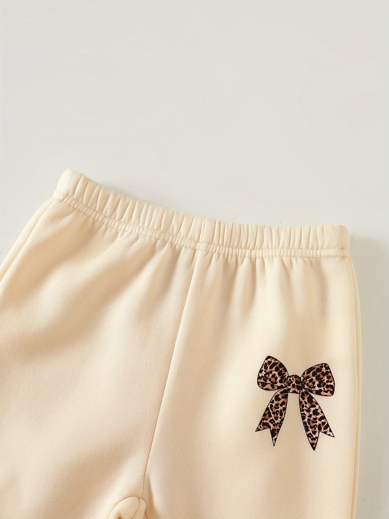 TEMU-Girls' Autumn/Winter Casual Leopard Print - alotasawkli