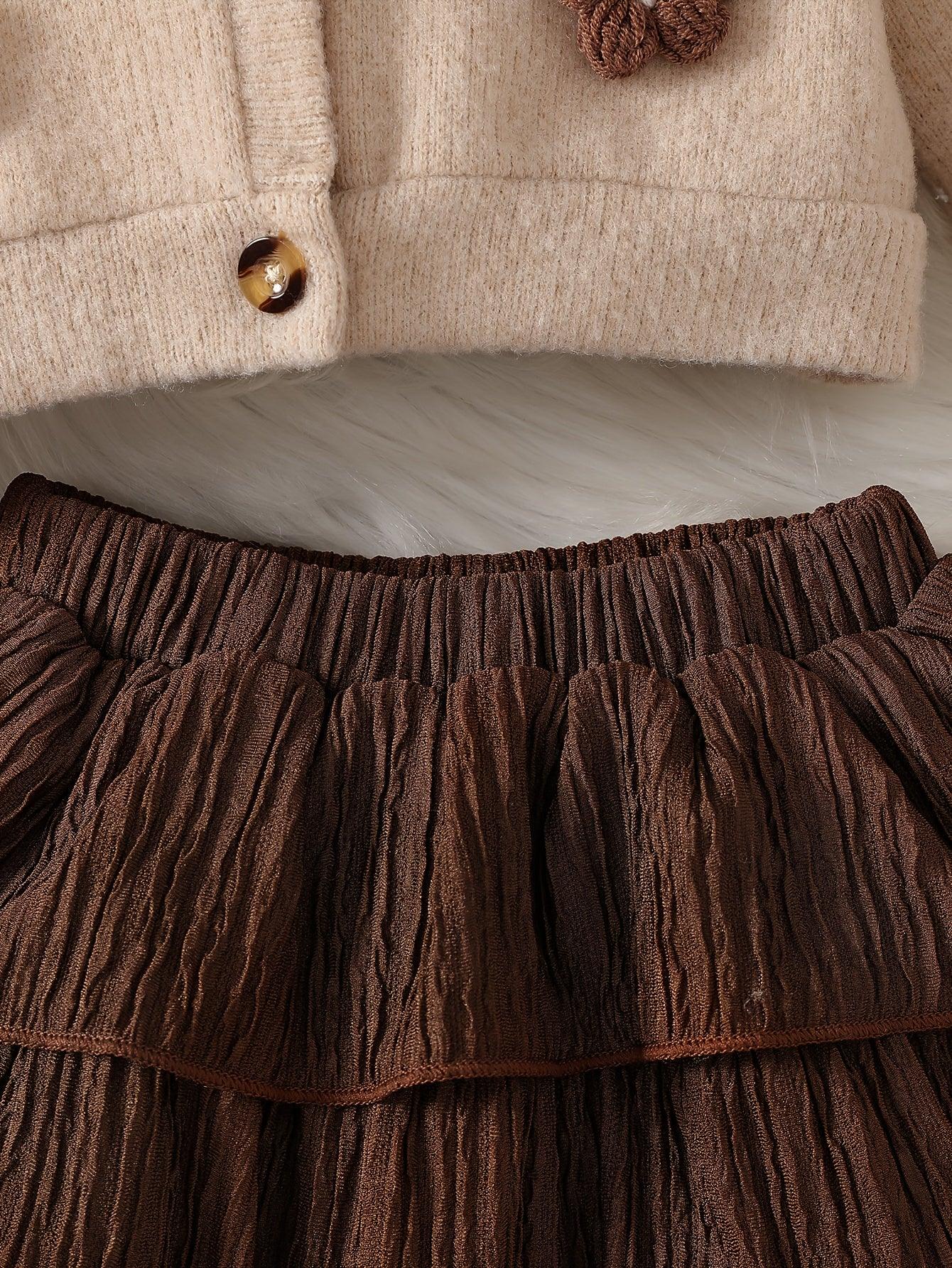TEMU-Autumn And Winter Elegant Outfit for Girls, - alotasawkli