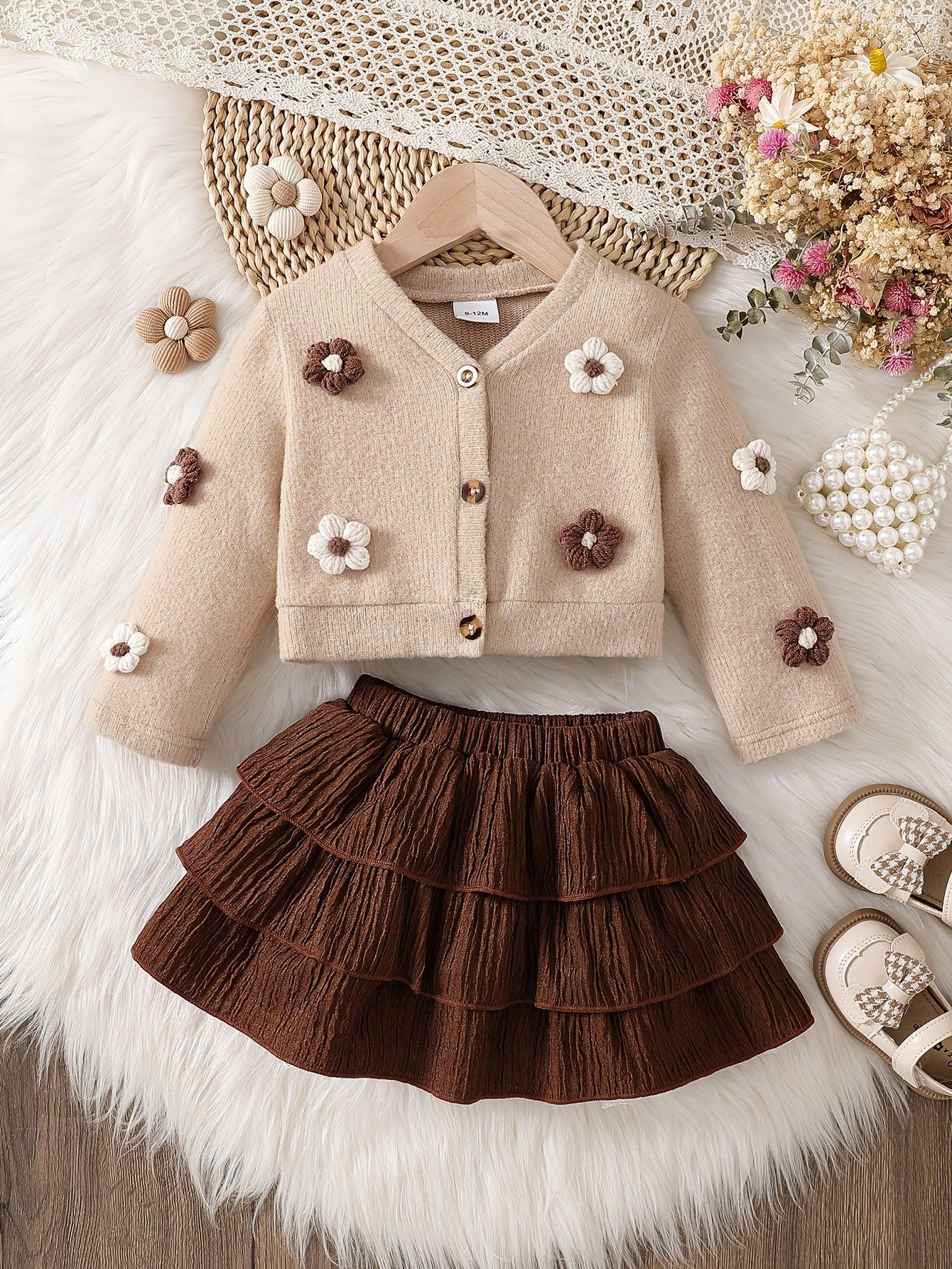TEMU-Autumn And Winter Elegant Outfit for Girls, - alotasawkli