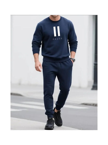 تي شيرت رجالي بتصميم عصري مطبوع عليه "MEN PAUSE ALT ÜST Team Fashion"، مناسب للركوب على الدراجات - alotasawkli
