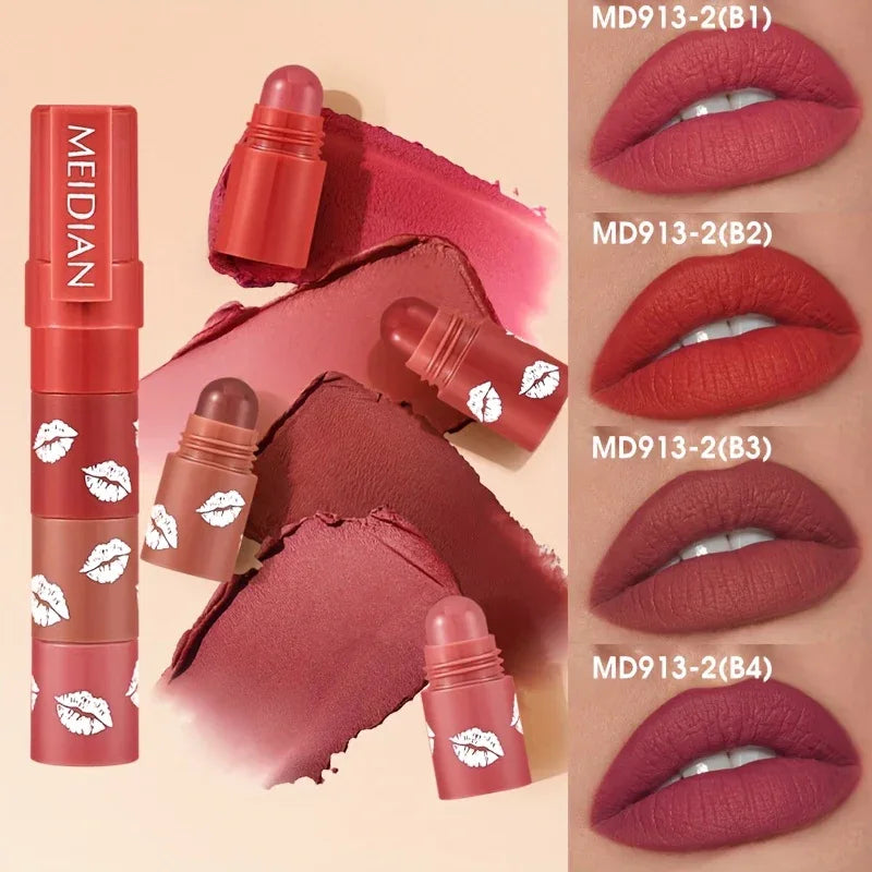 MD913 Four-In-One Matte Velvet Lipstick - alotasawkli