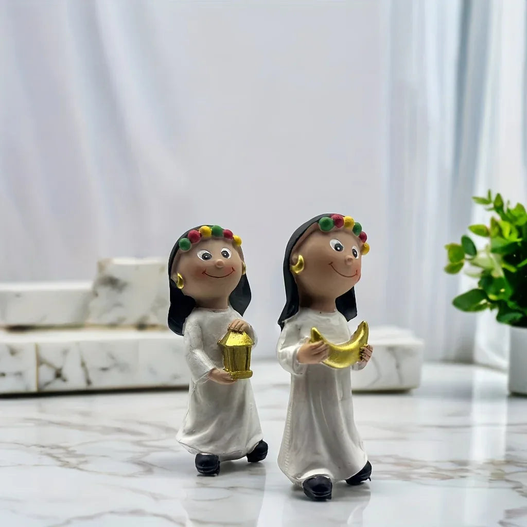 TEMU-Elegant Ramadan Decor with Floral Headpieces, Eid al-Fitr Decoration - alotasawkli