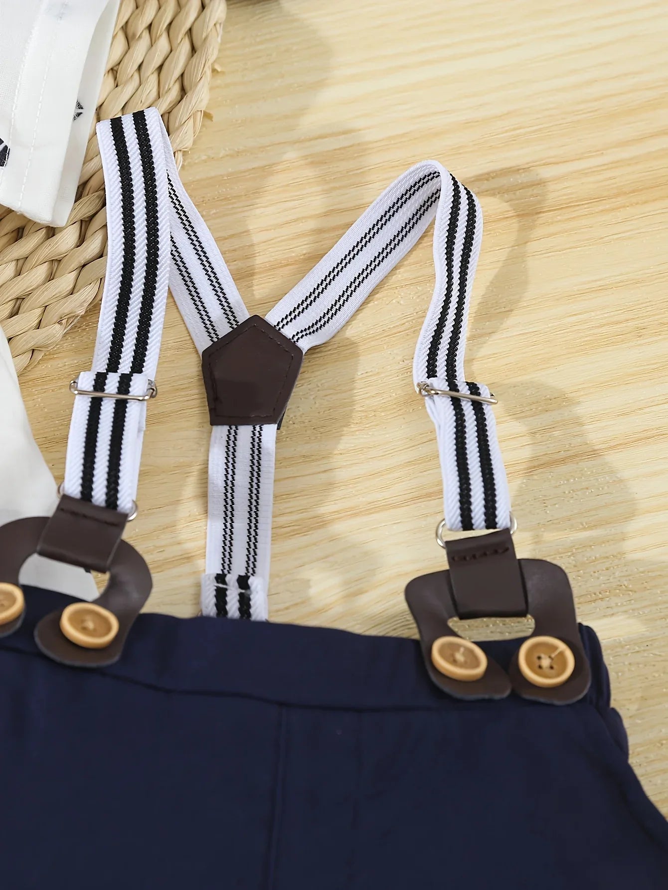 TEMU-A Formal Three-Piece Gentleman Outfit for Baby Boys - alotasawkli