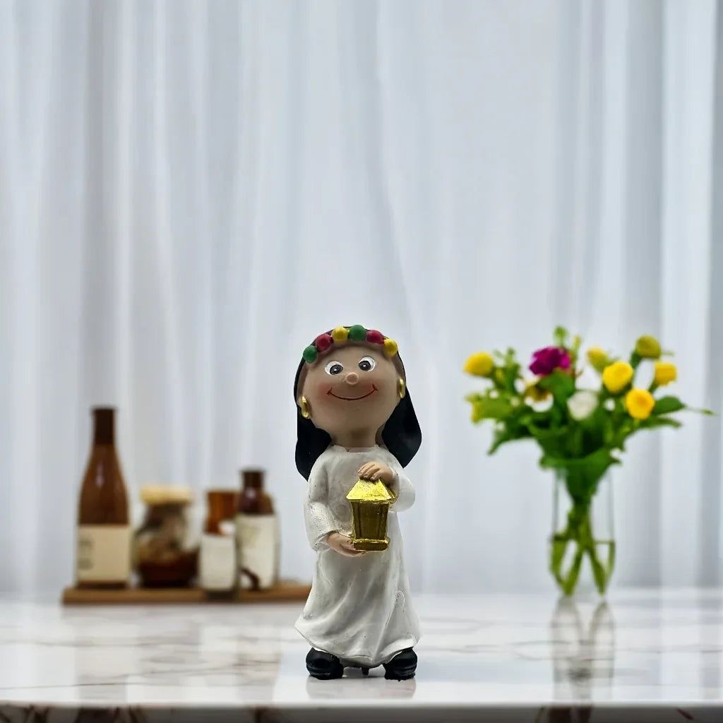TEMU-Elegant Ramadan Decor with Floral Headpieces, Eid al-Fitr Decoration - alotasawkli