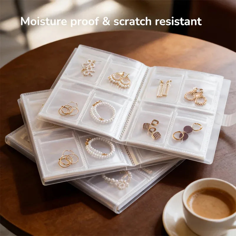 TEMU-Portable Jewelry Storage Book - alotasawkli