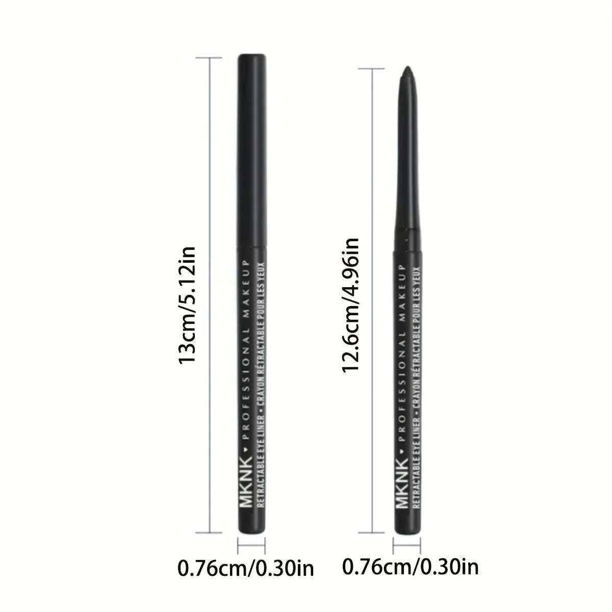 TEMU-6-Color Automatic No-Sharpen Eyeliner Pencil - alotasawkli
