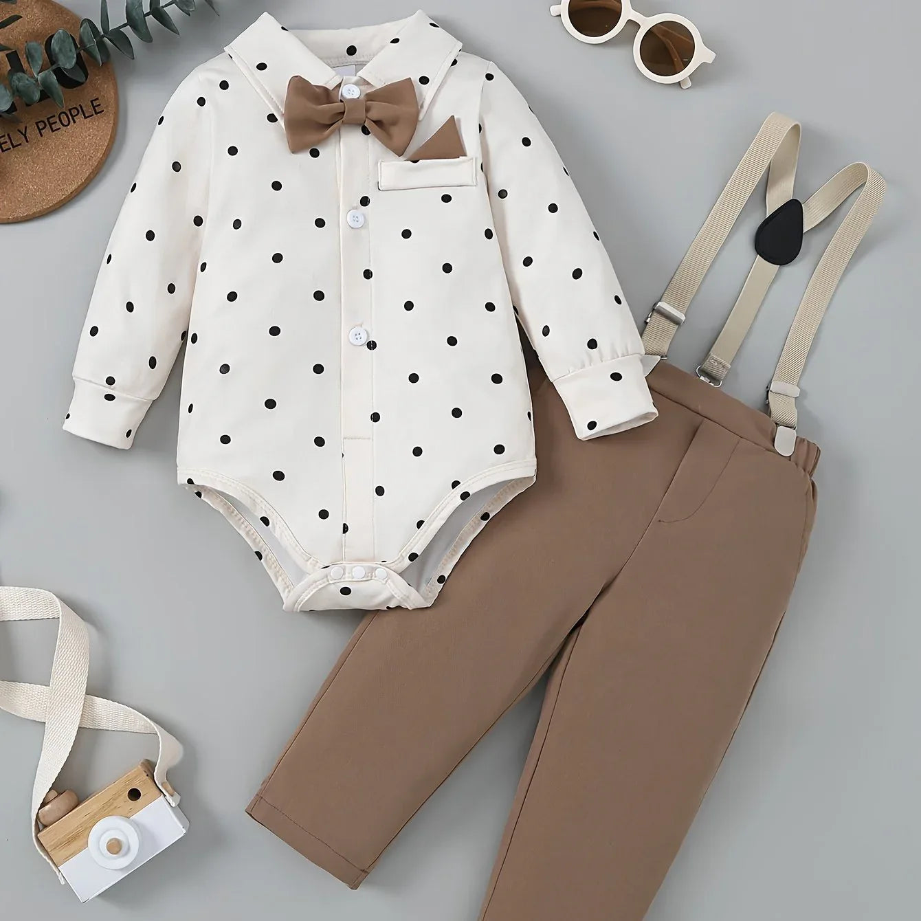 TEMU-Gentleman Outfit for Baby Boys in Autumn And Winter - alotasawkli