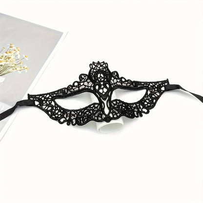 1pc Adult Women's Couple Party Sexy Mysterious Black Lace - alotasawkli