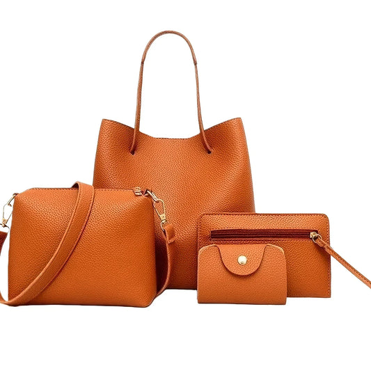 TEMU-Women's Shoulder Bag - Multifunctional Four-Piece Set, - alotasawkli