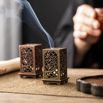 TEMU-2pcs Set Hollow Perfume Burners | Perfect for Ramadan - alotasawkli