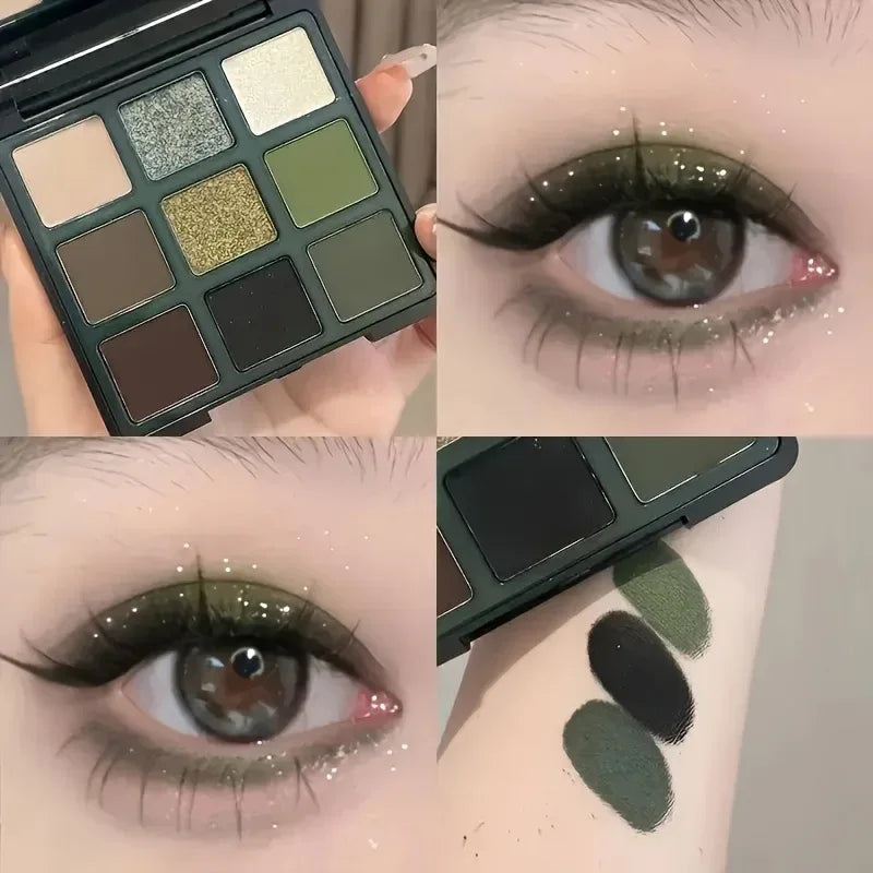 TEMU-K'APEINE 9-color Eyeshadow Palette - alotasawkli