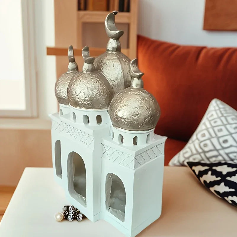 TEMU-Middle Eastern Arabic Style Castle Ornament Jewelry Box - alotasawkli