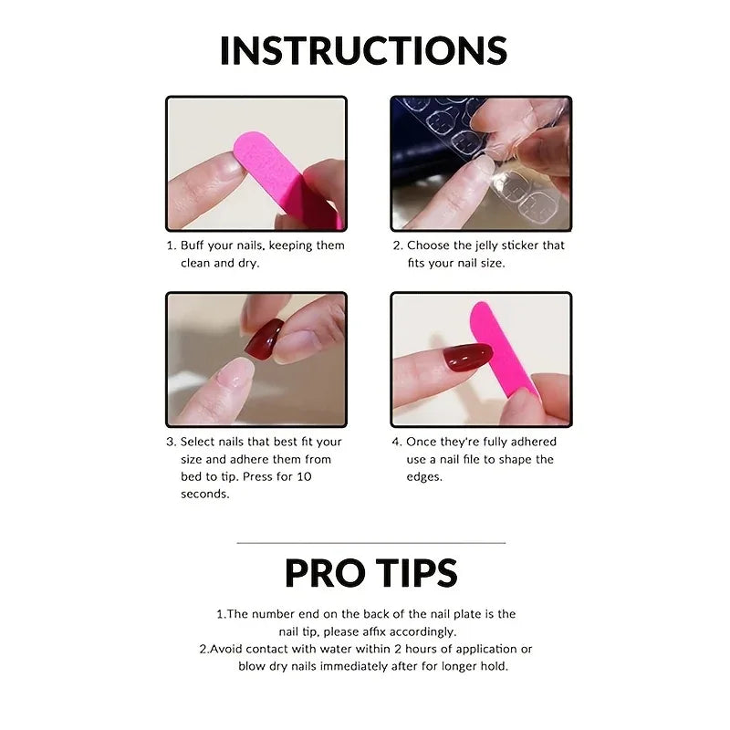 TEMU-24pcs of Glossy Short Square Fake Nails with a Blue Gradient - alotasawkli