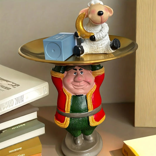 1pc Arabic/Dutch Style Islamic House-Shaped Resin Ornament - alotasawkli