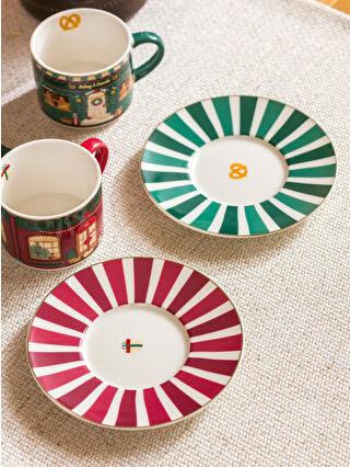 Mixed Christmas Theme 2-Person Porcelain Coffee Cup Set 90 ml - alotasawkli