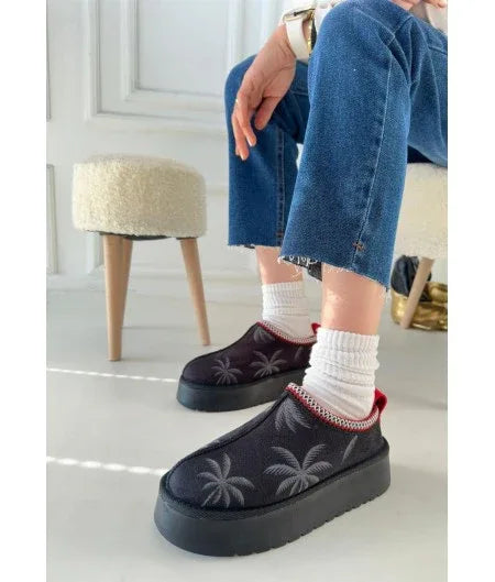Mucy Black Suede Boots - alotasawkli
