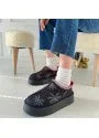 Mucy Black Suede Boots - alotasawkli