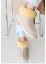 Abby Beige Suede Boots - alotasawkli