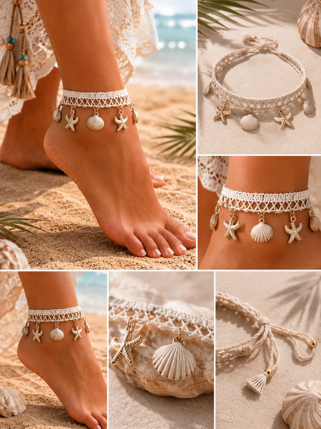 Bohemian Sea Anklet