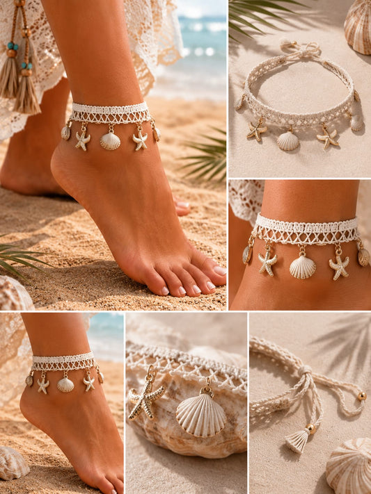 Bohemian Sea Anklet