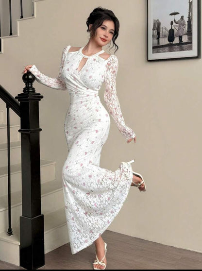 Modelyn Women Long Dress, Fashion Design Suitable For Summer